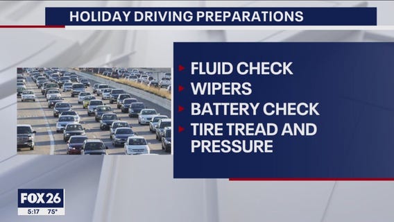 Thanksgiving holiday driving preparations