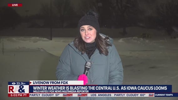 Winter weather threatens to muddle Iowa caucuses