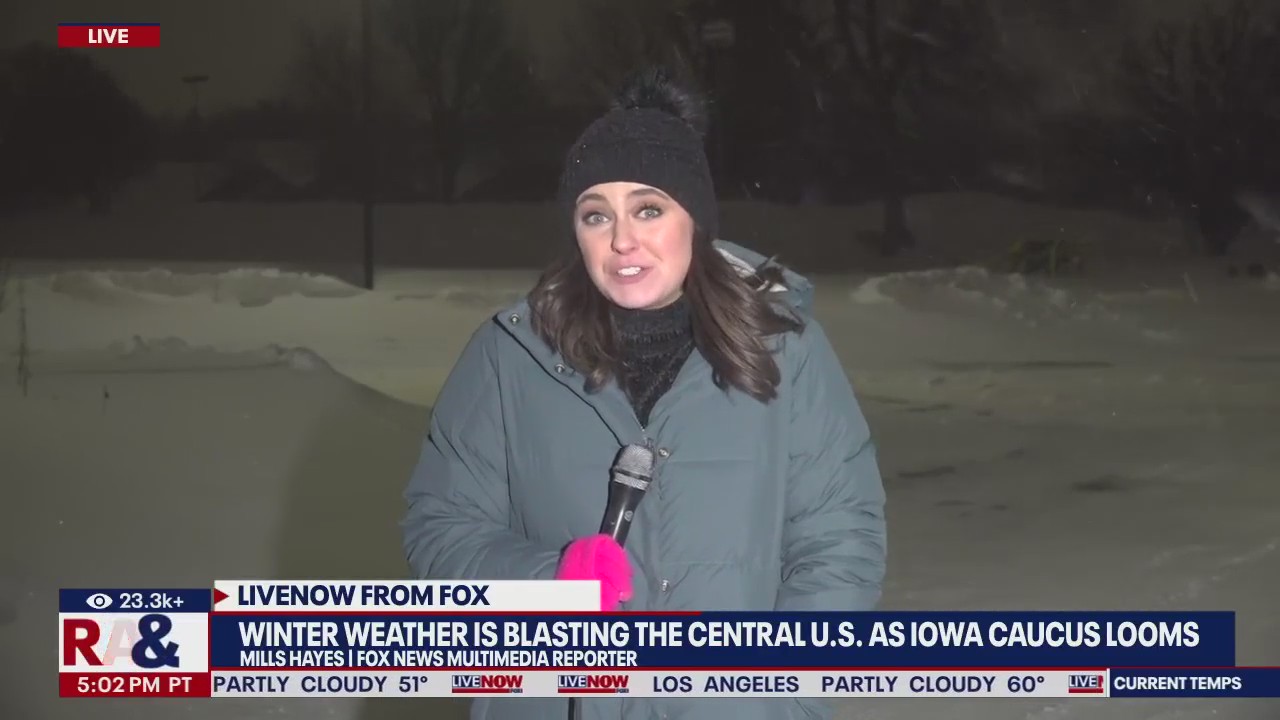 Winter weather threatens to muddle Iowa caucuses