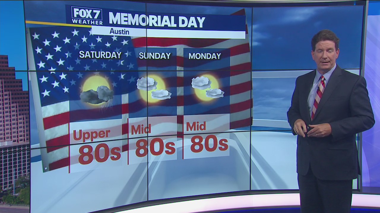Noon weather forecast for May 26, 2021