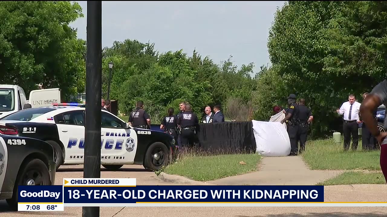 Dallas 18-year-old charged with kidnapping following 4-year-old's death