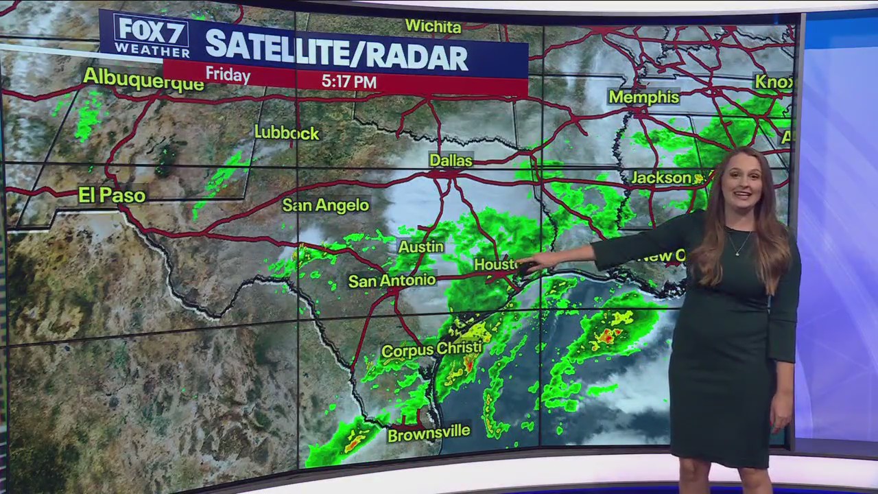 Central Texas weather: Showers slow, drier weekend to follow