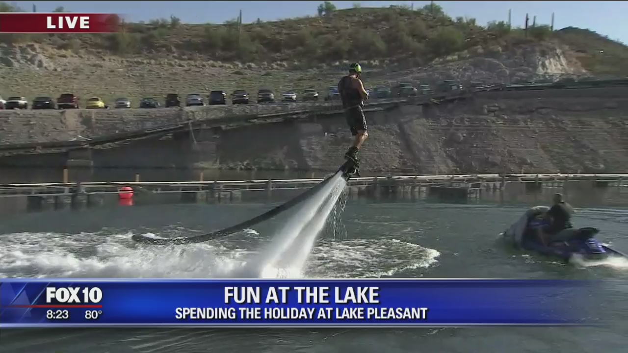 Cory's Corner: Fun at Lake Pleasant on Labor Day