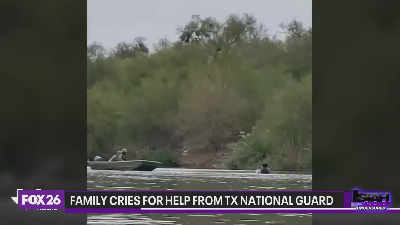 VIDEO: Family in Rio Grande river cry for help from Texas National Guard