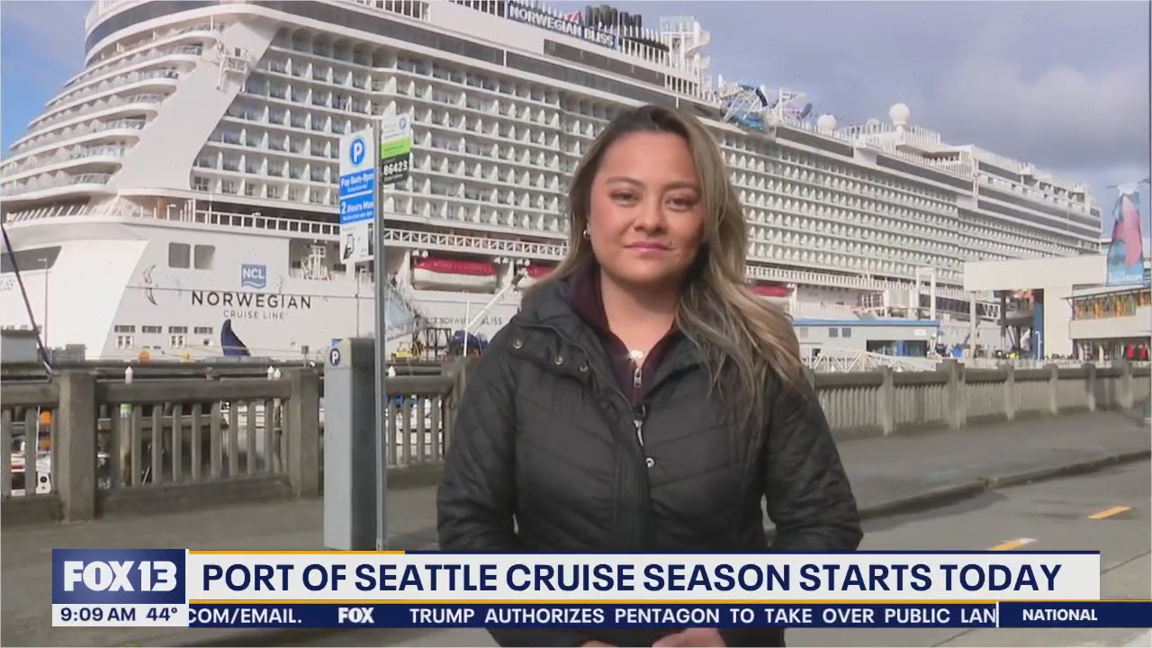 Seattle cruise season kicks off with 1.9 million passengers expected in 2025