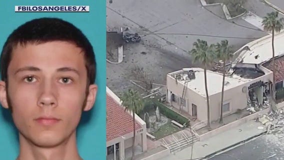 Suspect ID'd in Palm Springs clinic bombing