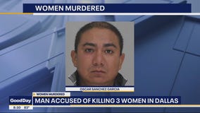 Man accused of killing 3 women in Dallas