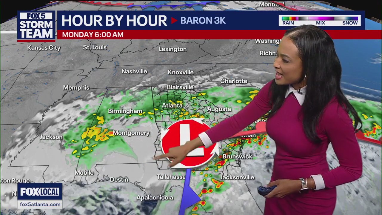 Sunday night forecast update