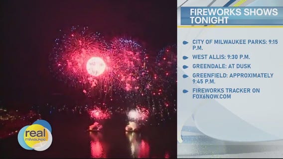 Fireworks galore in The Bubbler on July 4, 2023