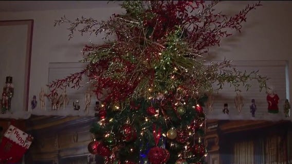 Home filled with thousands of Christmas decorations