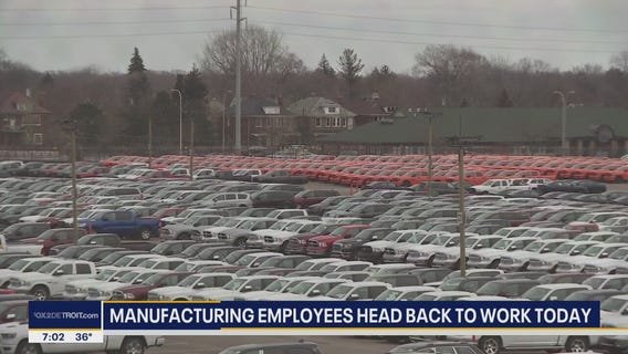 Michigan manufacturers reopen with auto suppliers restarting Monday
