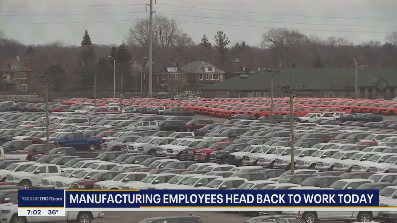 Michigan manufacturers reopen with auto suppliers restarting Monday