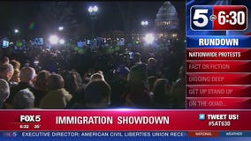 Protest held outside Supreme Court against Trump travel ban