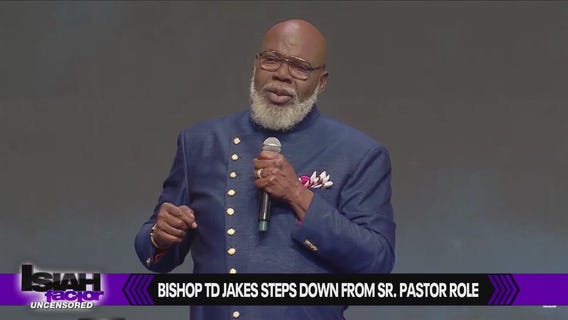 Bishop TD Jakes steps down from senior pastor role at church