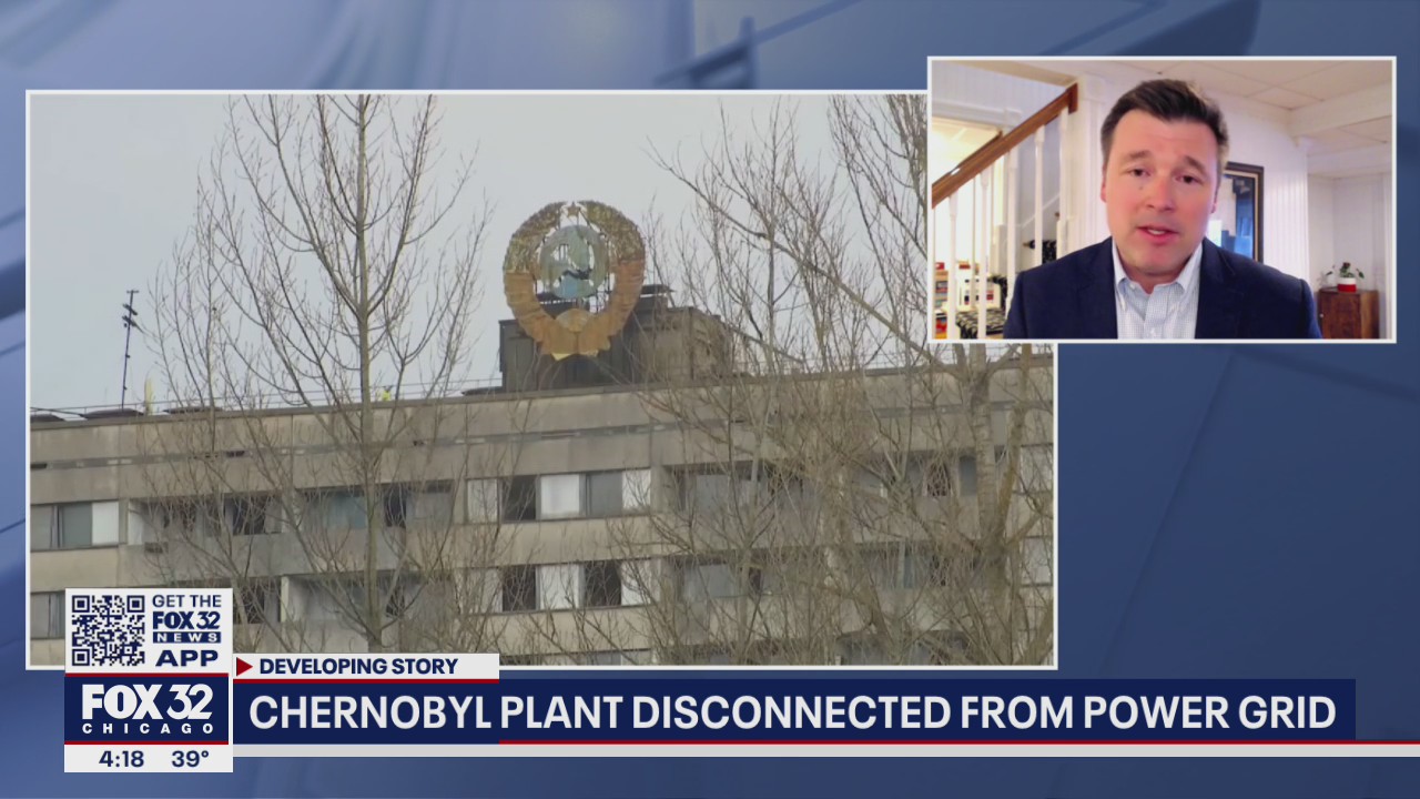 Chernobyl plant disconnected from power grid; safety of nuclear site not affected so far
