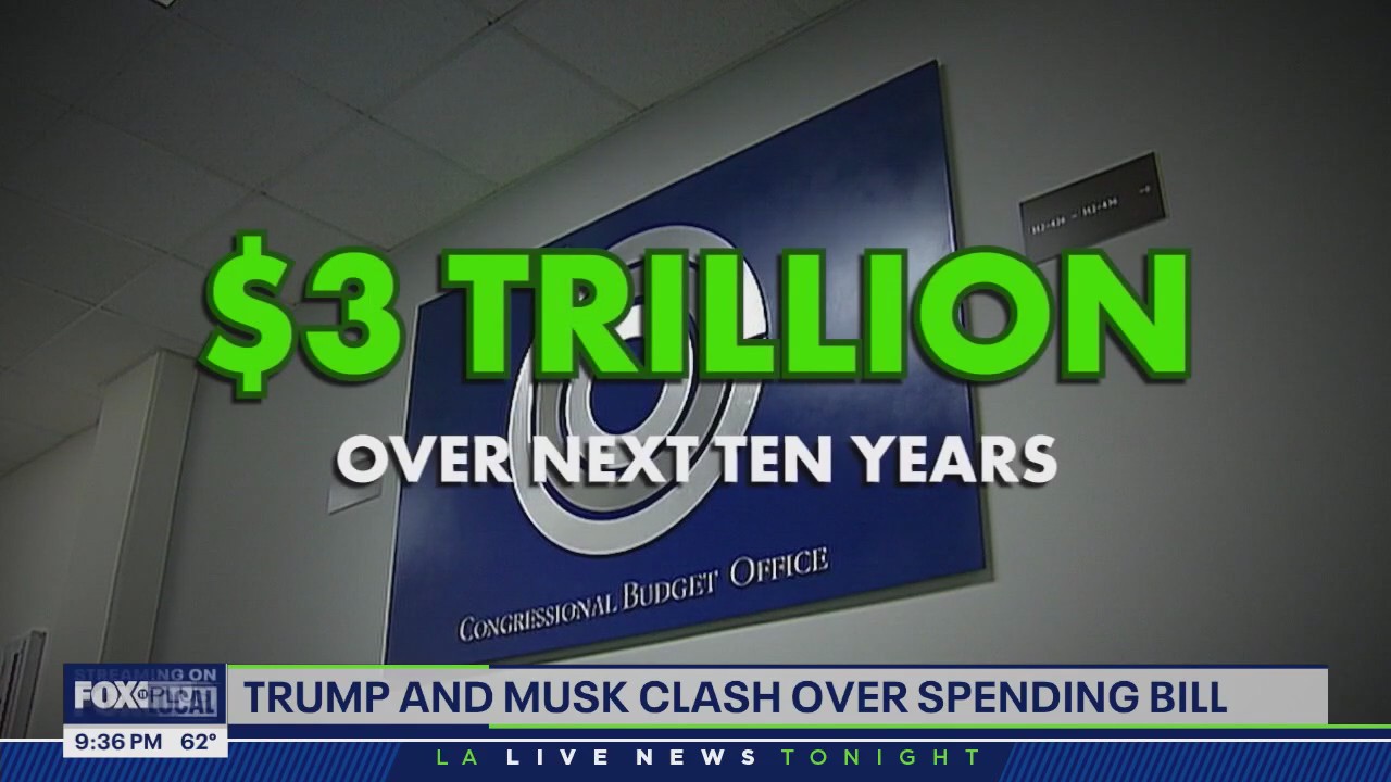 Trump, Elon Musk feud over 'Big, beautiful' bill