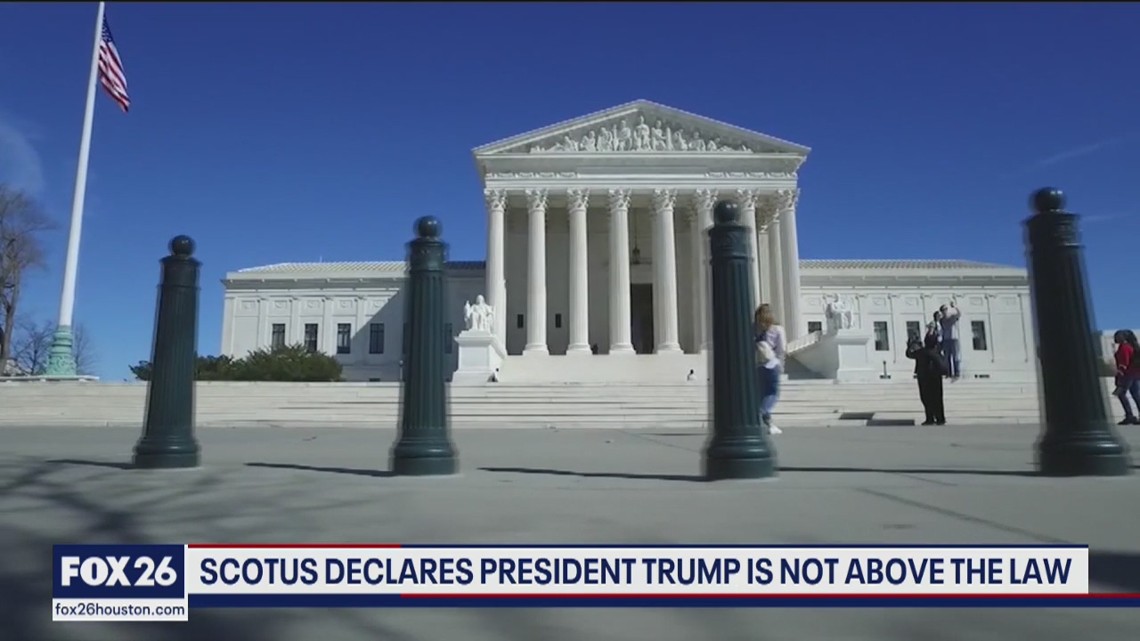 SCOTUS rules President Trump must show NY court his taxes