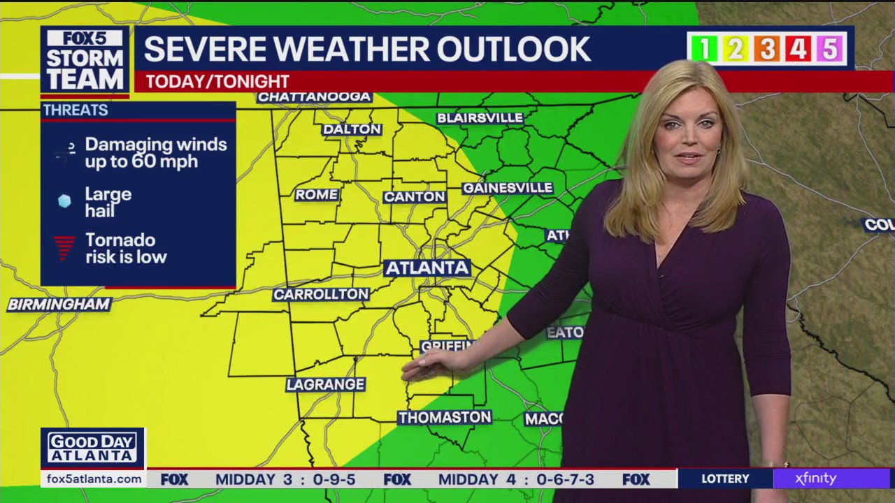 Thursday morning weather forecast