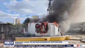 Venezuela Maduro vows to detain leaders of the opposition