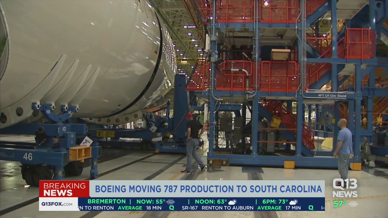Boeing exec discusses moving Dreamliner production to South Carolina