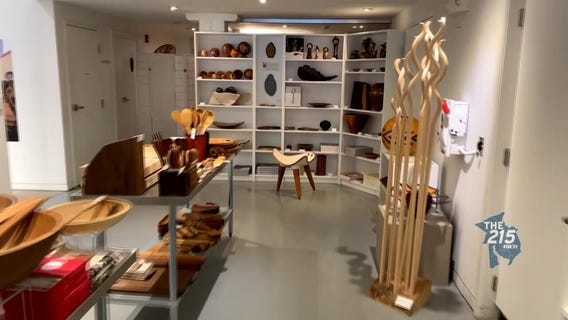 The Center for Art in Wood: Old City Museum displays various artwork made entirely of wood