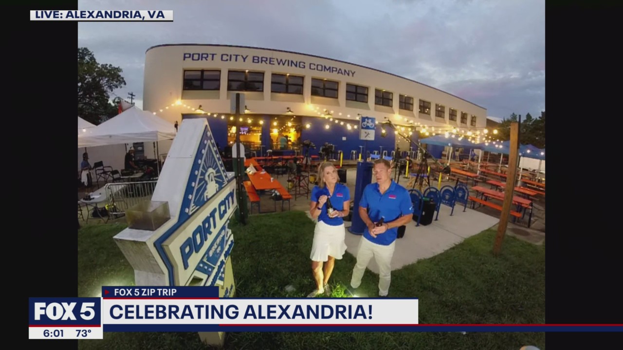 FOX 5 Zip Trip to Alexandria: Saying good morning!