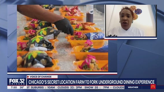 Chicago's secret location farm to fork underground dining experience