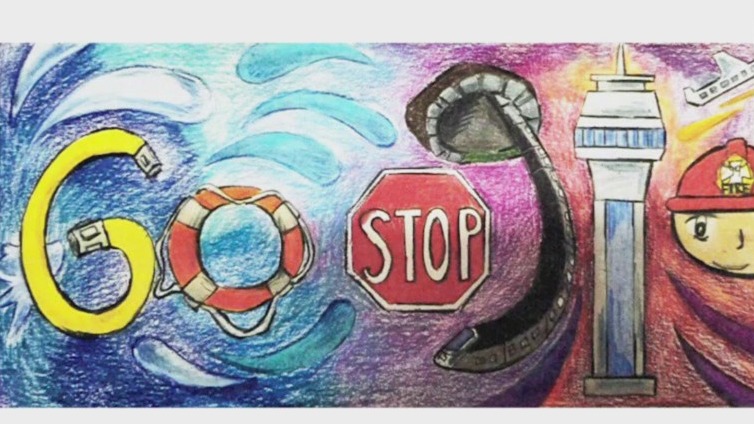 Local girl wins Google Doodle contest