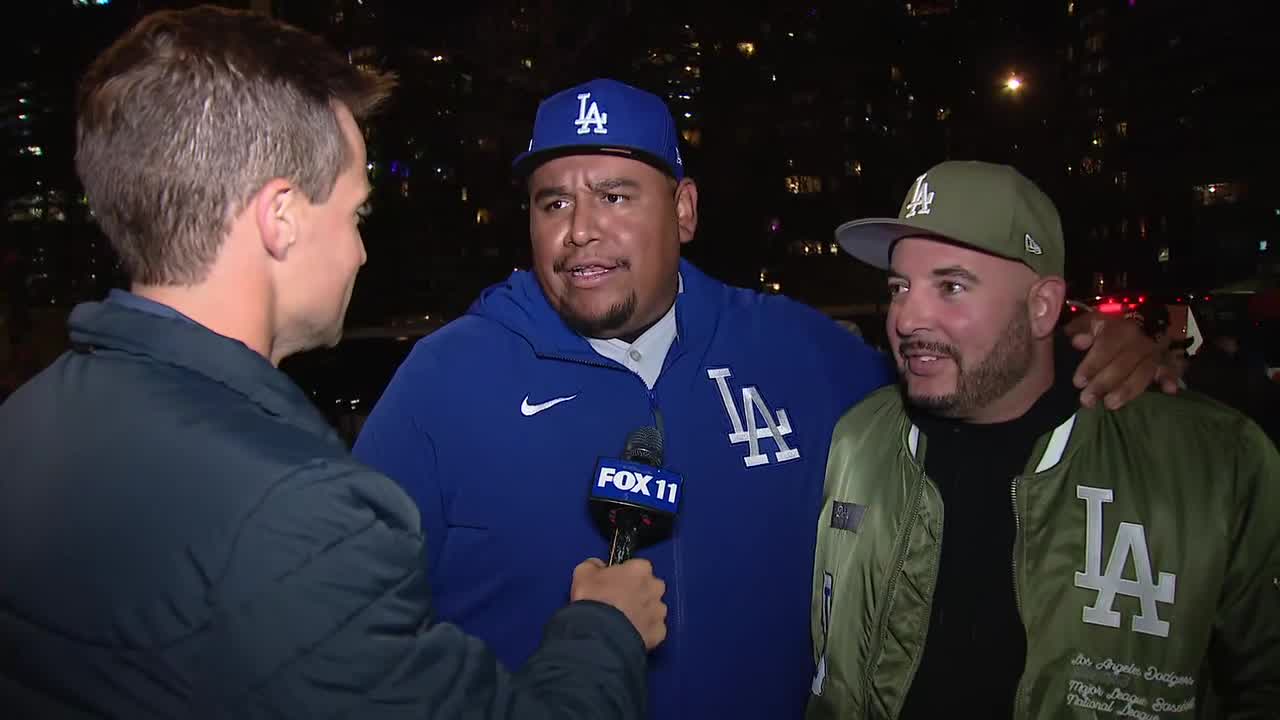 Fans react to Dodgers, Blue Jays Game 1