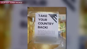 White supremacist banner posted on Texas State campus
