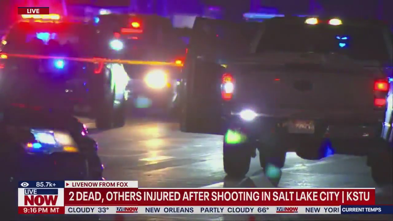 LDS Church funeral shooting reported in Salt Lake City