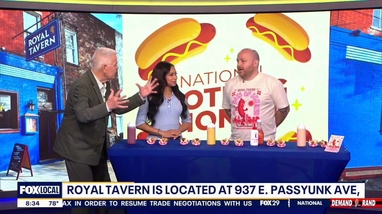 Good Day Philadelphia Celebrates National Hot Dog Month