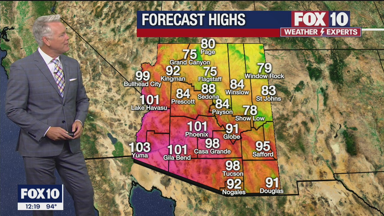 Noon Weather Forecast - 9/21/21