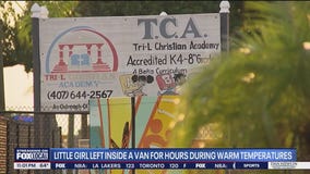Child found alone in hot school van, deputies say