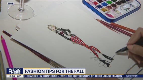 Get your favorite fashion looks sketched at Delaware County store