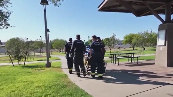 Phoenix firefighters kept busy during major heat wave
