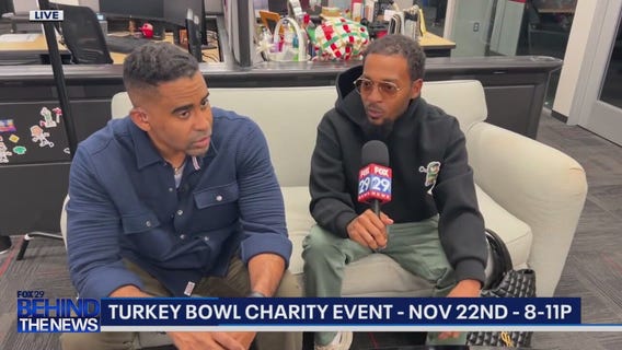 FOX 29 Behind The News: Chilly Moody Talks Turkey Bowl Charity Event