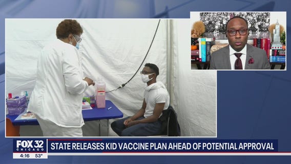 Illinois releases kid vaccine plan ahead of potential approval