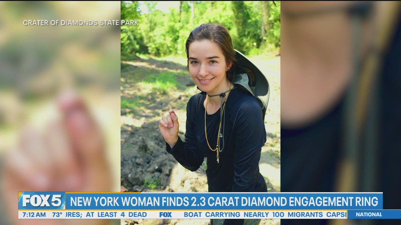 New York woman finds 2.3 carat diamond
