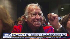 Statue model of Billy Frank, Jr. to be unveiled in Olympia, Washington this week