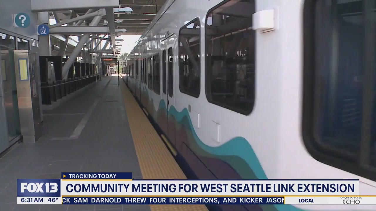 Community meeting for West Seattle link extension
