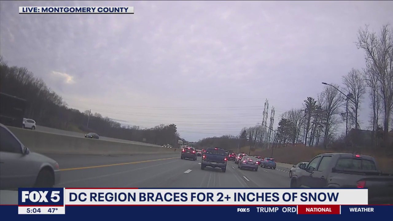 Road crews prep Maryland roads for snow storm | FOX 5 DC