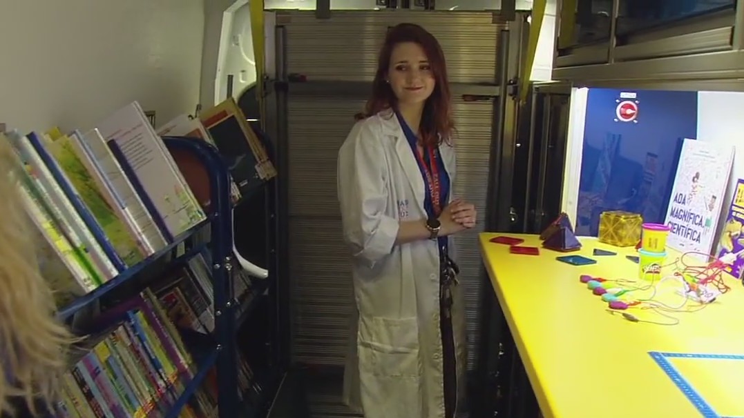 On board the Curiosity Cruiser