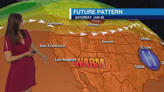 Weather Forecast for Wednesday, June 25