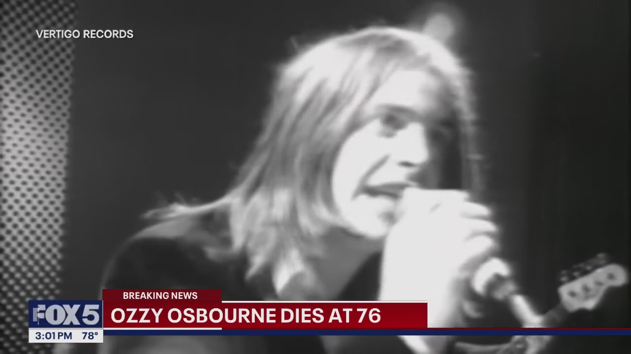 NY News Update: Ozzy Osbourne dies at 76