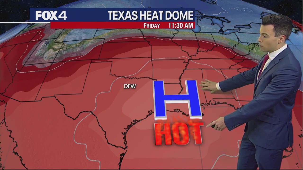 Dallas weather: June 27 afternoon forecast