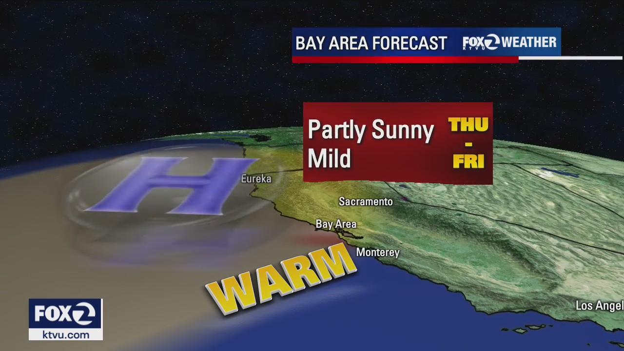 THURSDAY FORECAST: Chilly overnight, warm daytime temps
