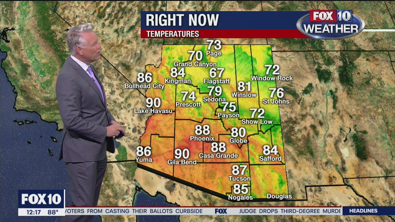 Noon Weather Forecast - 10/22/20