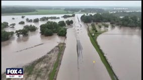 Central Texas flooding damage at Camp Mystic