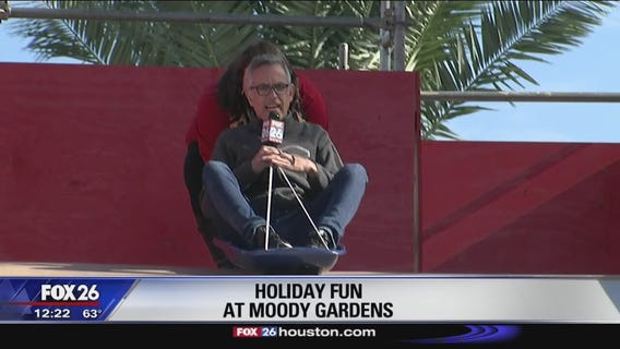 Eight winter attractions at Moody Gardens